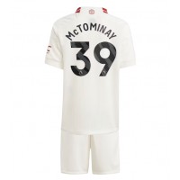 Maglie da calcio Manchester United Scott McTominay #39 Terza Maglia Bambino 2023-24 Manica Corta (+ Pantaloni corti)
